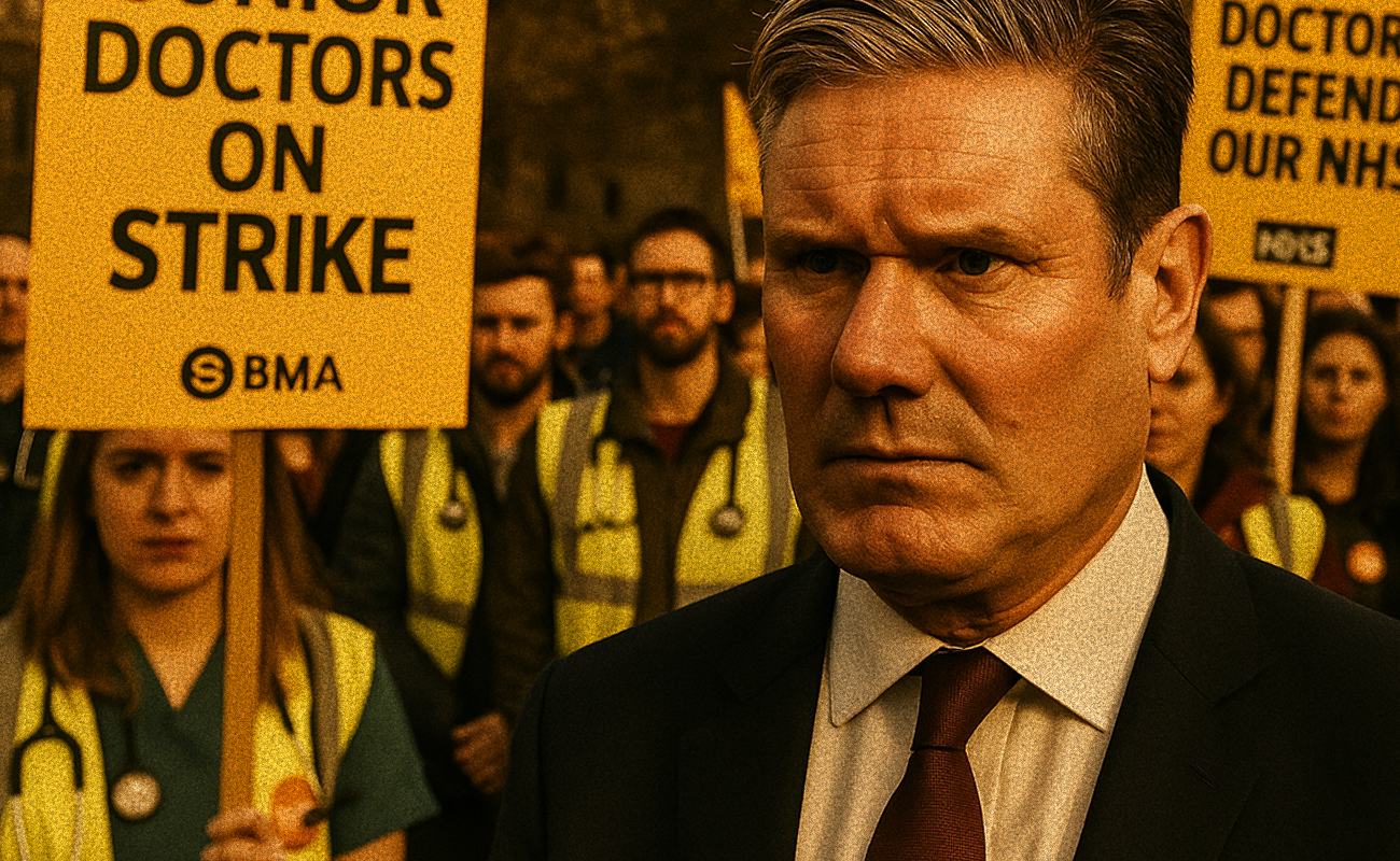 Starmer'dan asistan hekimlere 'salgın zamanı grev' tepkisi