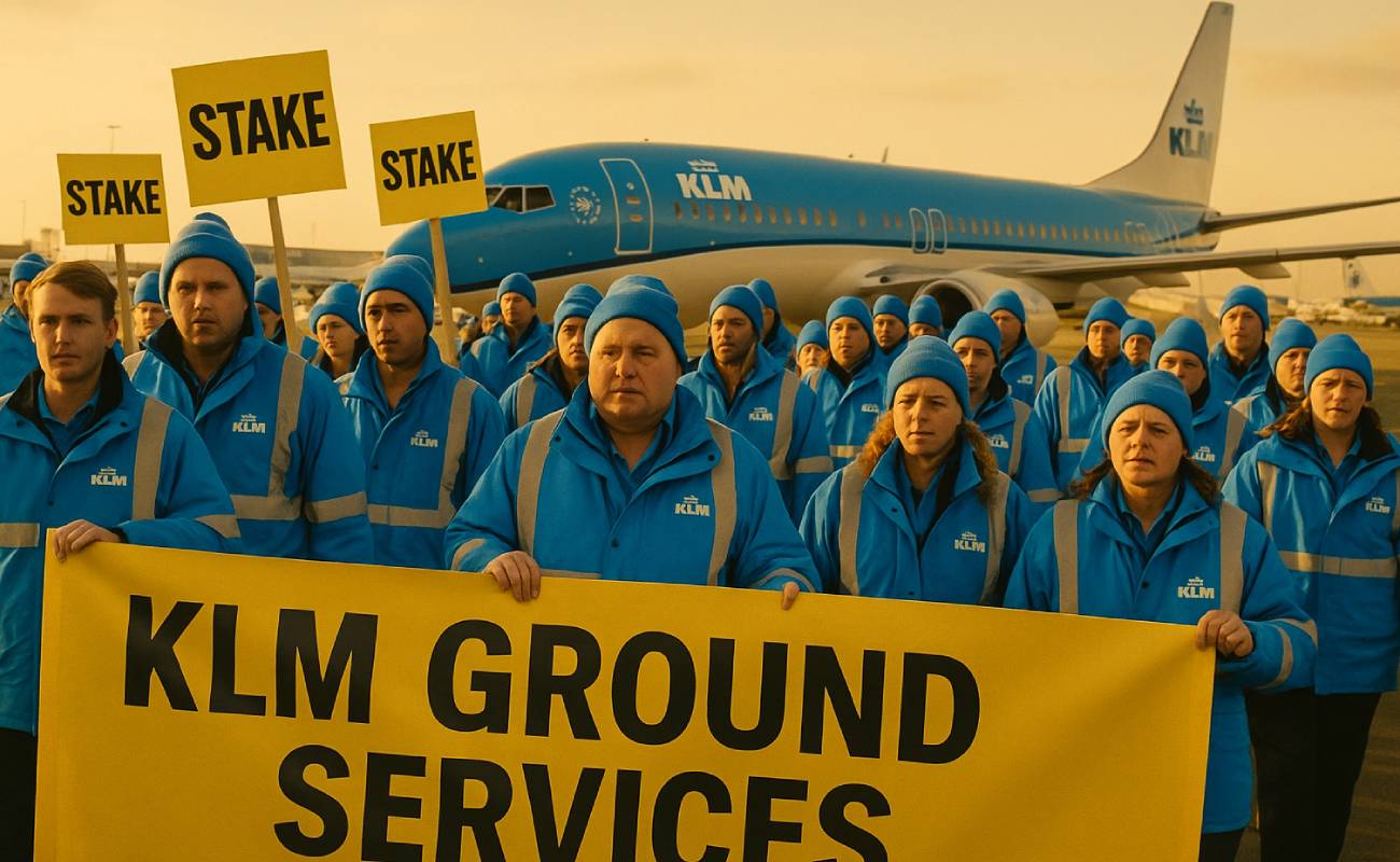 KLM'de grev: 27 bin yolcu etkilendi