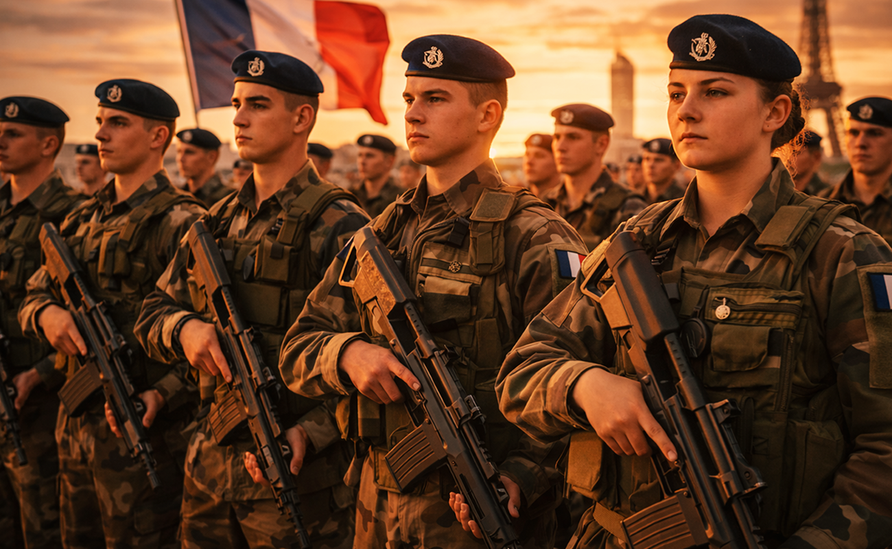 Fransa’dan gönüllü askerlik adımı