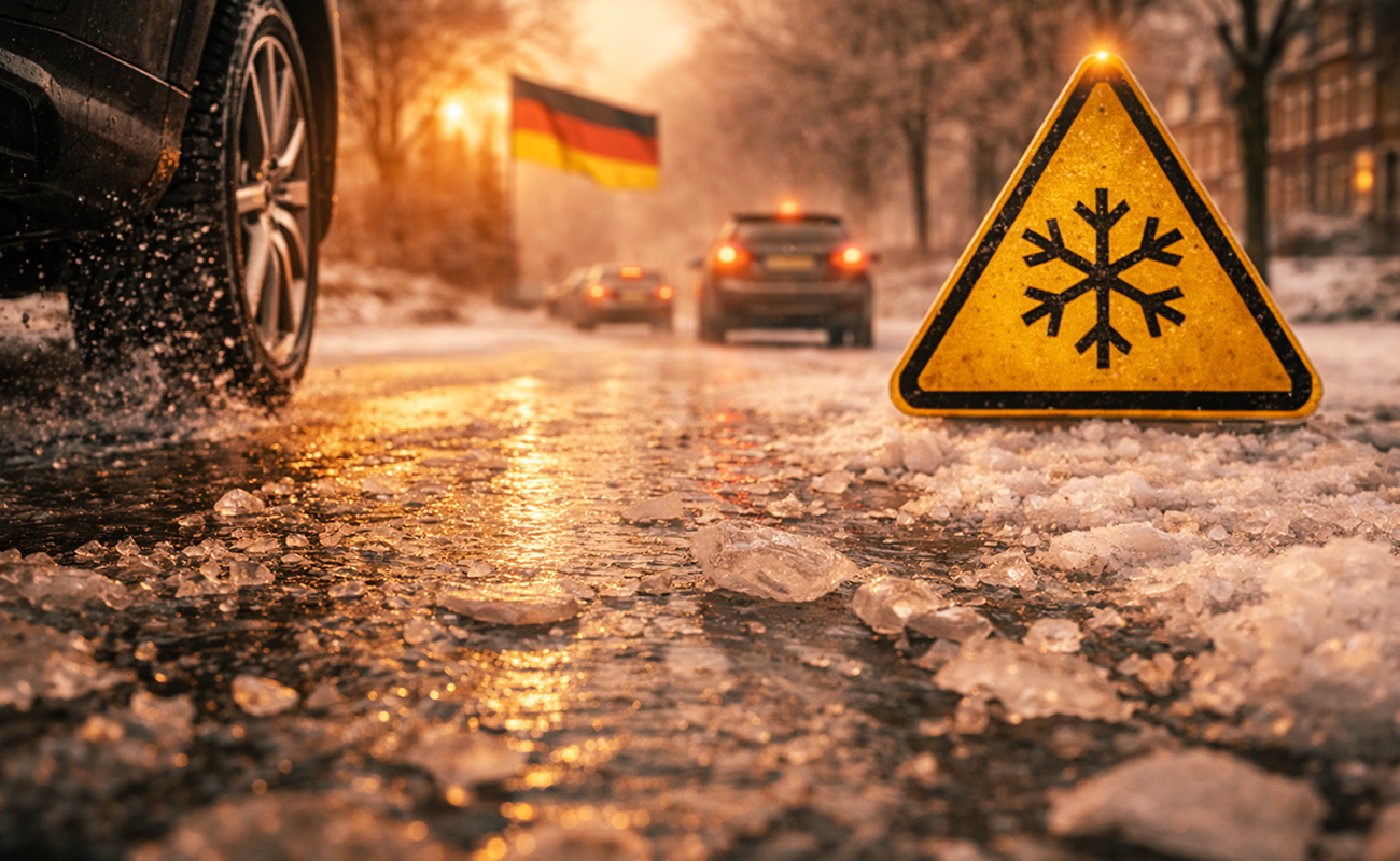 Almanya yeni haftaya kar ve buzlanmayla girdi