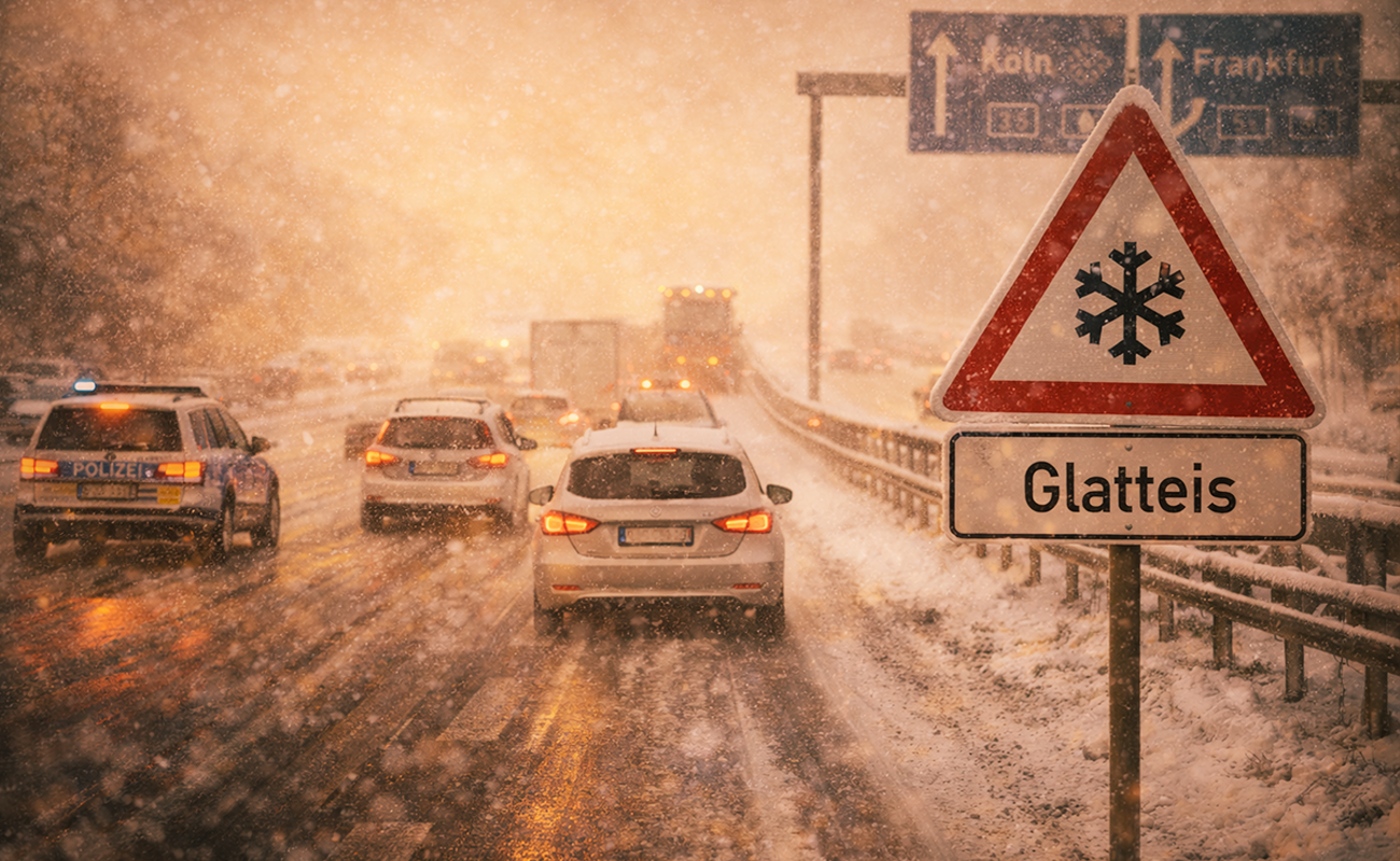 Elli Fırtınası Almanya'da: Kar, buz, fırtına...