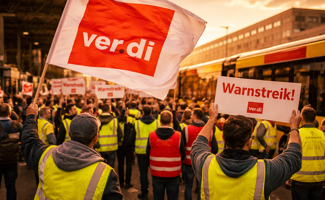 Almanya’da toplu taşıma grevi: Hayat durabilir