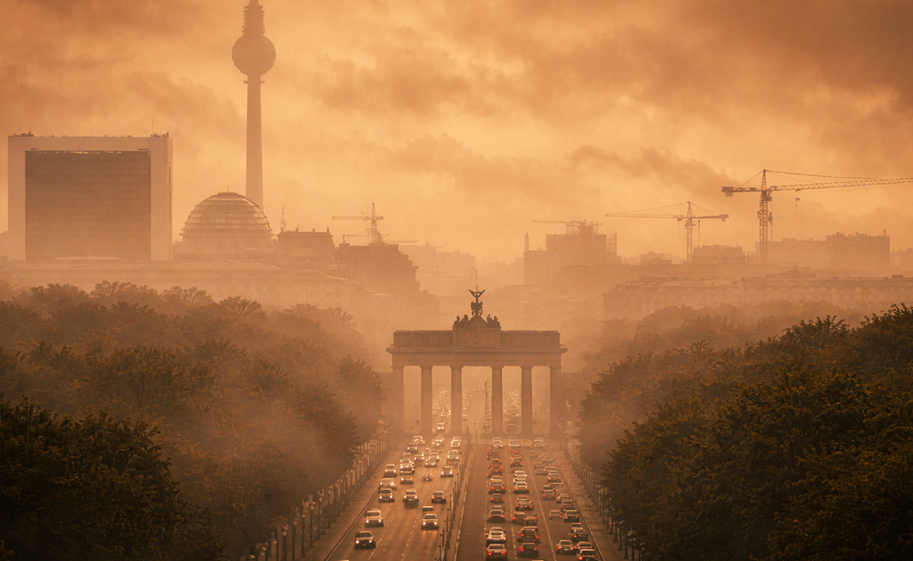 Polonya’dan gelen duman bulutu Almanya’yı kapladı!