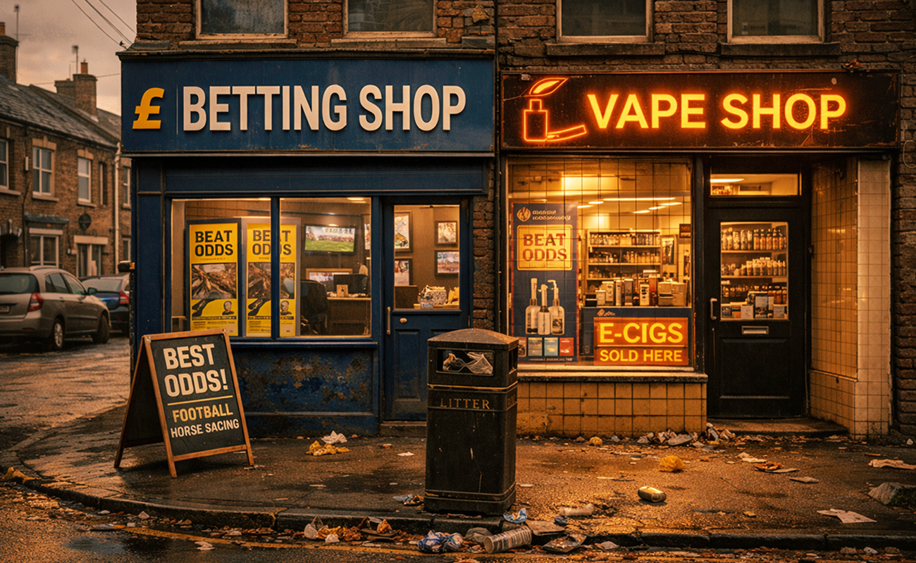 Yoksul mahallelerde e-sigara ve bahis dükkânları yoğunlaştı, kreş ve spor salonları eksik